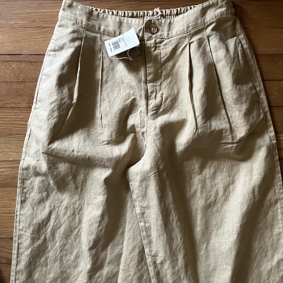 Faherty cotton canvas pleated trousers - Picture 9 of 11